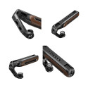 SmallRig 5252 Wooden Top Handle with 1/4''-20 and ARRI 3/8''-16 Locating Screw