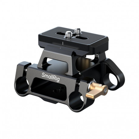 SmallRig 5365 Arca-Type Mount Plate Kit with 15mm Dual Rod Clamp