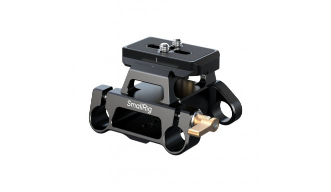 SmallRig 5365 Arca-Type Mount Plate Kit with 15mm Dual Rod Clamp