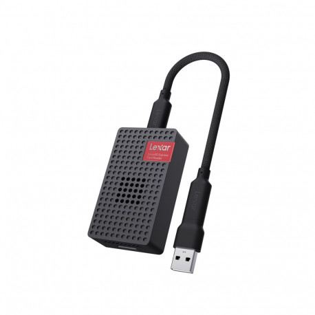 Lexar mälukaardilugeja microSDXC Express ühildub microSD UHS-I R900MB/s sisseehitatud ventilaatoriga