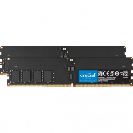 Crucial DDR5-6400 komplekt 64GB 2x32GB CUDIMM CL52