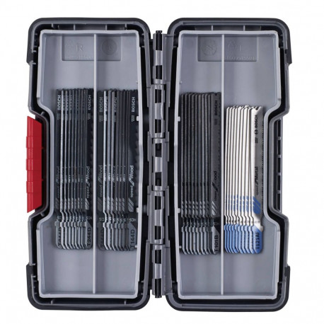 Bosch tikksaelehtede komplekt karbis puidu/metalli jaoks 40 tk