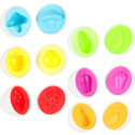 hariduslik puzzle sorter sobitada kujundeid munad montessori puu-köögiviljad 6tk
