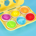 hariduslik puzzle sorter sobitada kujundeid munad montessori puu-köögiviljad 6tk