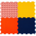 Montessori sensoorne puzzle matt jalamassaažiks 8 tükki