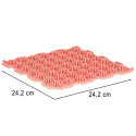 Montessori sensoorne puzzle matt jalamassaažiks 8 tükki