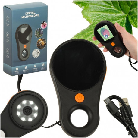 Digitaalne mikroskoobi suurendusklaas suurendusega 500x 2Mpx