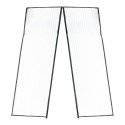 LUARO magnetvõrk ustele vastupidav tugev magnet 110x210cm LUARO magnetvõrk ustele vastupidav tugev magnet 110x210cm