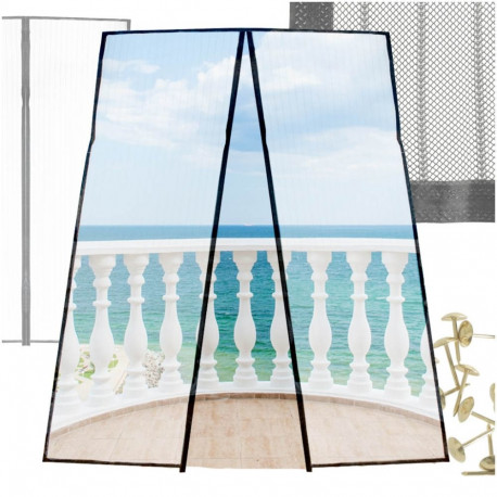 LUARO ukse magnetvõrk tahke magnet 160x230cm