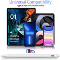 WoW Universal Touch Stylus Pen for Capacitive Tablets and Smartphones with USB Charging White