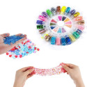 Kiddyz Slime DIY Kit XL Complete Set for Making Slime at Home Multicolor