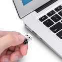 Cudy WU650 AirNano AC650 Dual Band WiFi USB Adapter Nano Size USB 2.0 Plug and Play Black