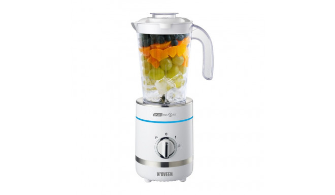 Noveen SB2100 Sport Blender 500W 6 Teraga + Pulse + Hakkija + LED 2x600ml + 300ml Pudelite BPA-vaba 