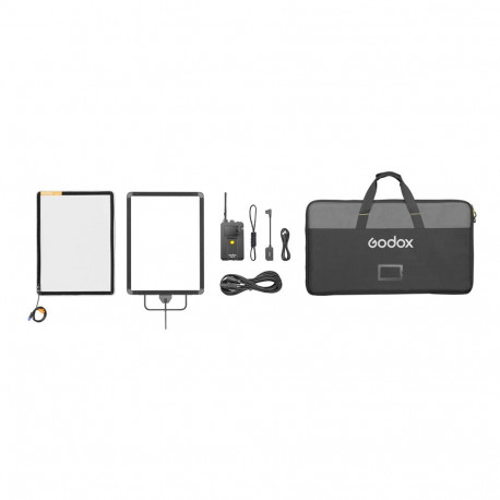 Godox AD21 K2 Electric Adjustable Diffusion Panel (60Ã45cm,CRMX&Bluetooth Control) with Carry Bag