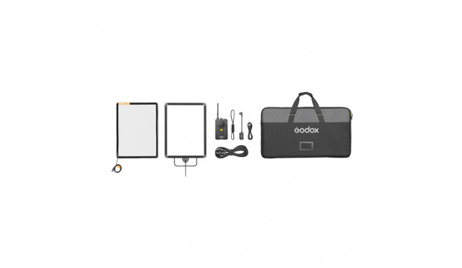 Godox AD21 K2 Electric Adjustable Diffusion Panel (60Ã45cm,CRMX&Bluetooth Control) with Carry Bag