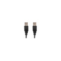 Lanberg USB-A 2.0 kaabel | CA-USBA-20CU-0018-BK | USB Type-A – USB Type-A