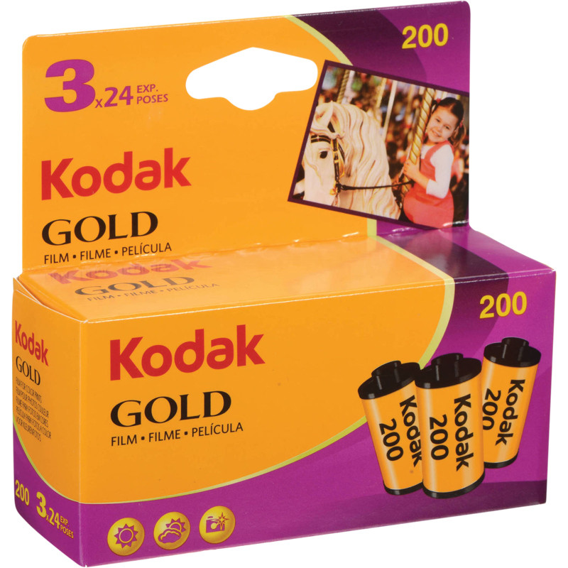 Kodak film Gold 200/24x3