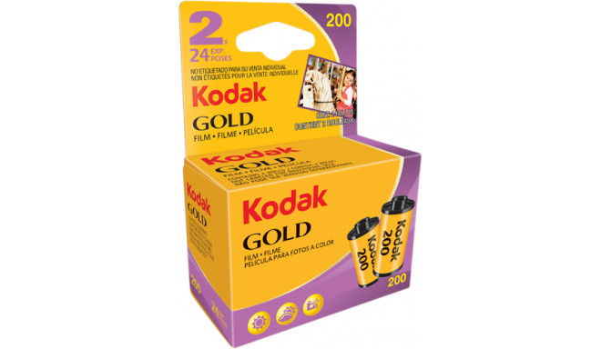 Kodak film Gold 200/24x2