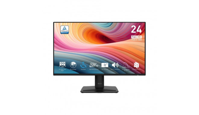 LCD Monitor|MSI|PRO MP242A E2|24"|Business|Matte|Panel IPS|1920x1080|16:9|120 Hz|1 ms|Speakers|Colou