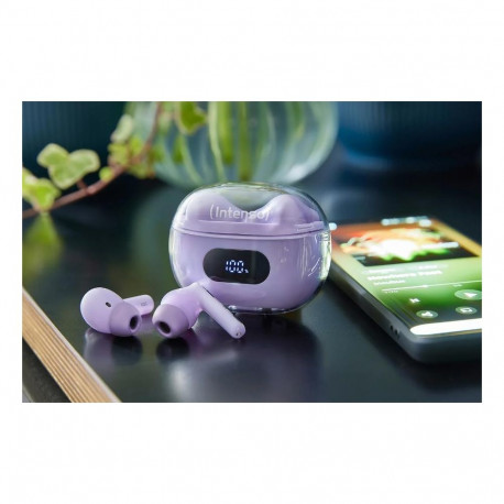 HEADSET BUDS PLUS T310AE/PURPLE 3720313 INTENSO