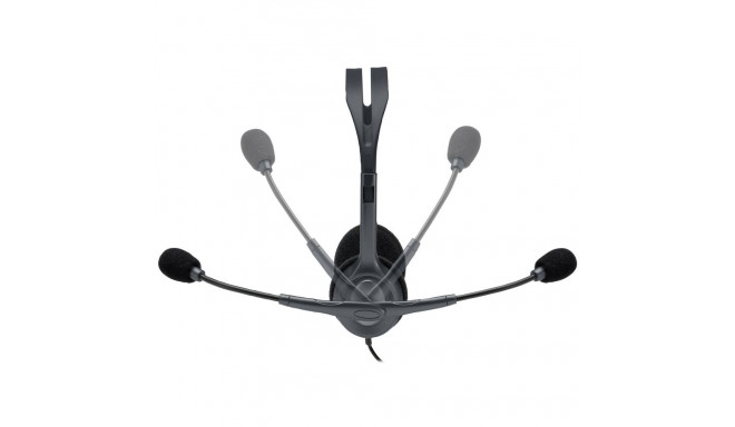 HEADSET STEREO H111/GREY 981-000593 LOGITECH