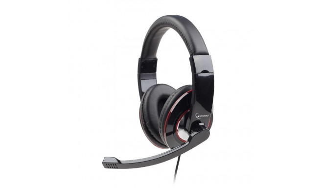HEADSET STEREO USB BLACK/MHS-U-001 GEMBIRD