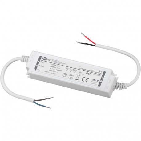 Toiteplokk LED 60W, 12VDC, 60 W, 5A, IP67