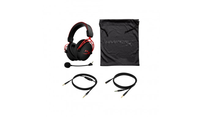 HP HyperX Cloud Alpha 3.5mm Jack must-punane mängurikõrvaklapid EU