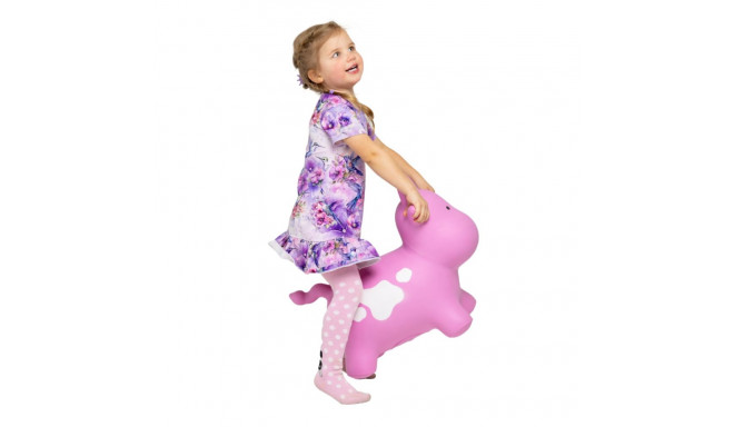 Gerardo's Toys Jumpy hüppeloom Lehm pakendis, roosa