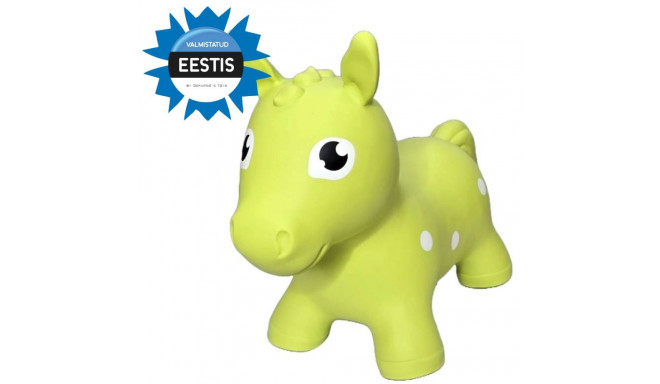 Gerardo's Toys Jumpy hüppeloom Hobune pakendis, roheline