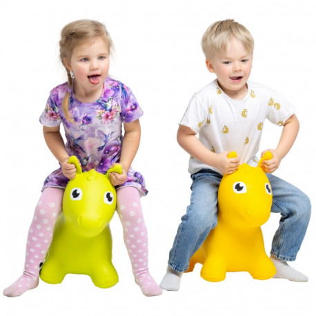 Gerardo's Toys Jumpy hüppeloom Hobune pakendis, roheline