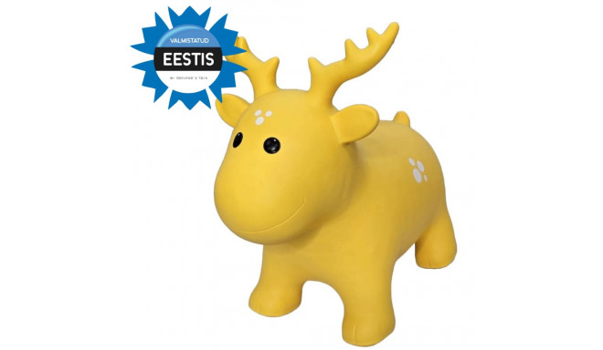 Gerardo's Toys Jumpy hüppeloom Põder pakendis, kollane