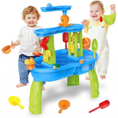 Tegevuslaud veega, sinine