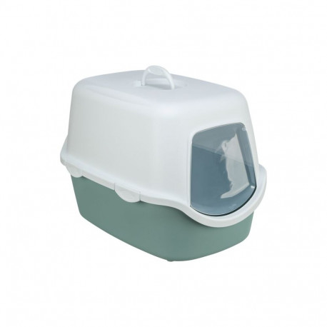 Closed cat litter tray - Trixie Vico cat litter tray, with hood, 40 × 40 × 56 cm