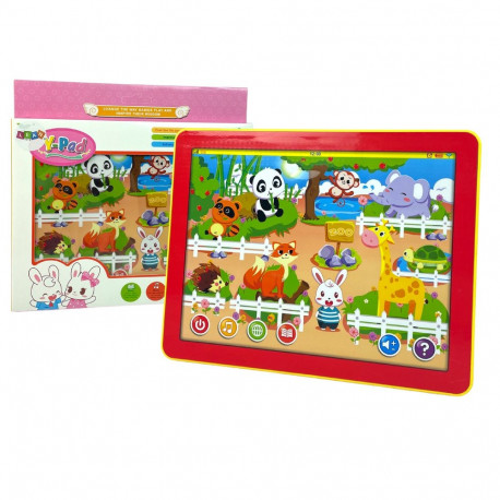 Edukacyjny Tablet Nauka Angielskiego Zwierzęta Melodia