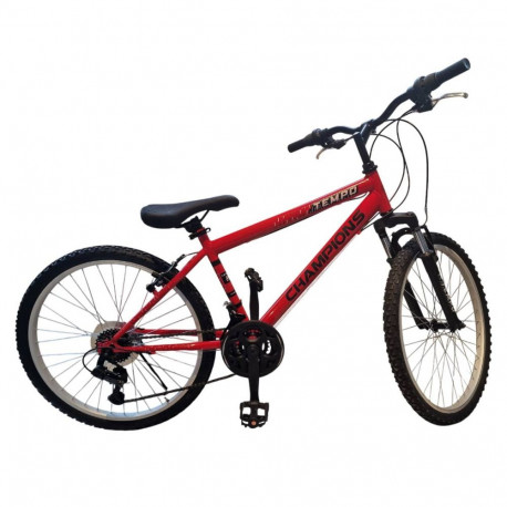 Noorukite jalgratas Champions 26 Tempo (TMP.2401) must/punane