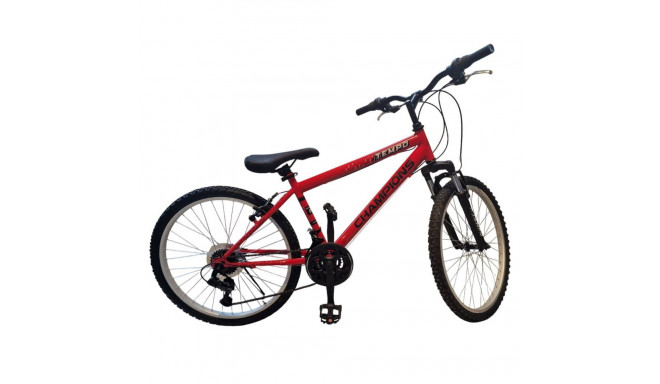 Noorukite jalgratas Champions 26 Tempo (TMP.2401) must/punane