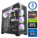 INTOP AQUA Ryzen 5 9600X 32GB DDR5 1TB SSD M.2 NVME RTX4060Ti 8GB no-OS