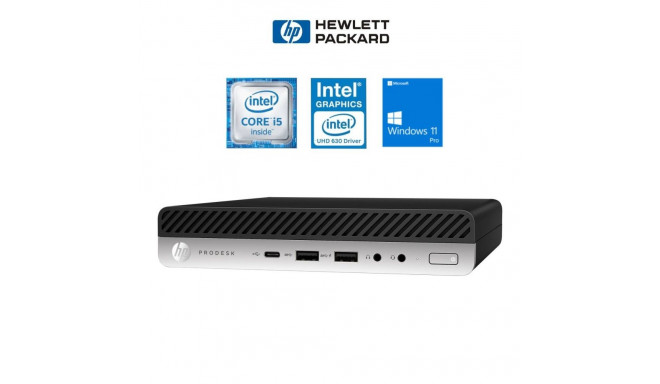 HP 600 G5 Desktop Mini i5-9500T 16GB 1TB SSD M.2 NVME WIN11Pro