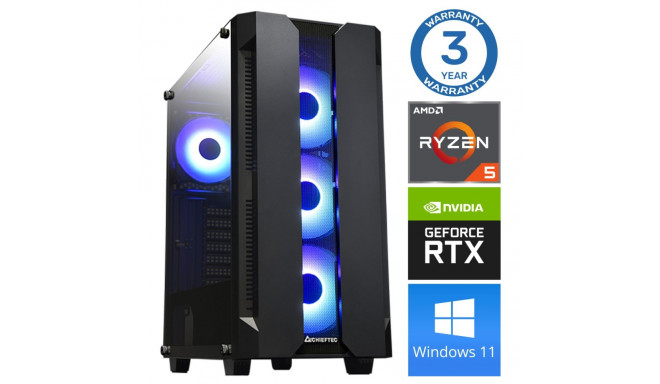 INTOP Ryzen 5 5600X 32GB 1TB SSD M.2 NVME+2TB RTX3050 8GB WIN11