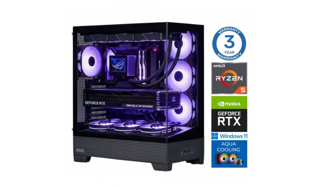 INTOP AQUA Ryzen 5 7600X 32GB DDR5 1TB SSD M.2 NVME RTX5060Ti 8GB WIN11Pro