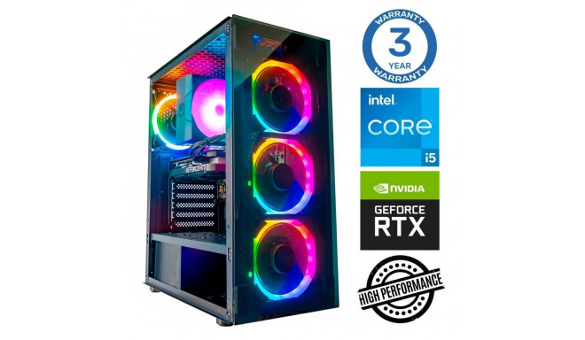 INTOP i5-13400F 32GB 250SSD M.2 NVME RTX5060Ti 8GB no-OS