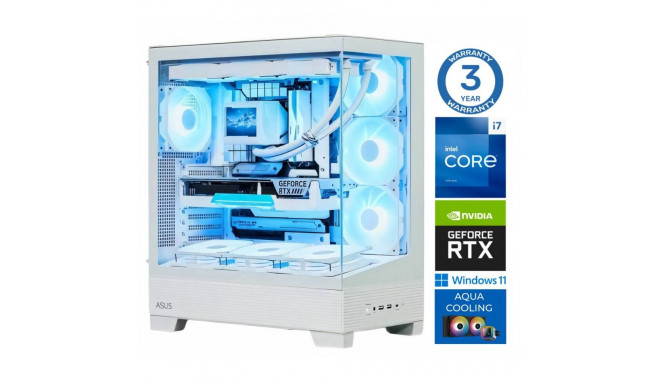 INTOP AQUA i7-14700F 16GB DDR5 1TB SSD M.2 NVME+2TB RTX5060 8GB WIN11Pro