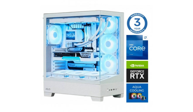 INTOP AQUA i7-14700F 32GB DDR5 1TB SSD M.2 NVME+2TB RTX5060 8GB no-OS