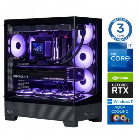 INTOP AQUA i7-14700F 16GB DDR5 1TB SSD M.2 NVME RTX5060 8GB WIN11Pro