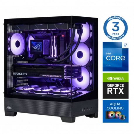 INTOP AQUA i7-14700F 16GB DDR5 1TB SSD M.2 NVME RTX5060 8GB no-OS