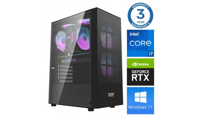 INTOP i7-14700F 32GB DDR5 1TB SSD M.2 NVME+2TB RTX5060 8GB WIN11