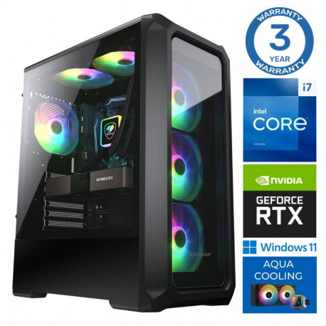 INTOP AQUA i7-14700F 16GB DDR5 1TB SSD M.2 NVME RTX5060 8GB WIN11