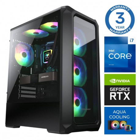 INTOP AQUA i7-14700F 16GB DDR5 1TB SSD M.2 NVME RTX5060 8GB no-OS