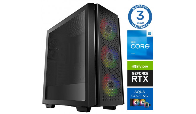 INTOP AQUA i5-13400F 16GB DDR5 500SSD M.2 NVME RTX5060 8GB no-OS